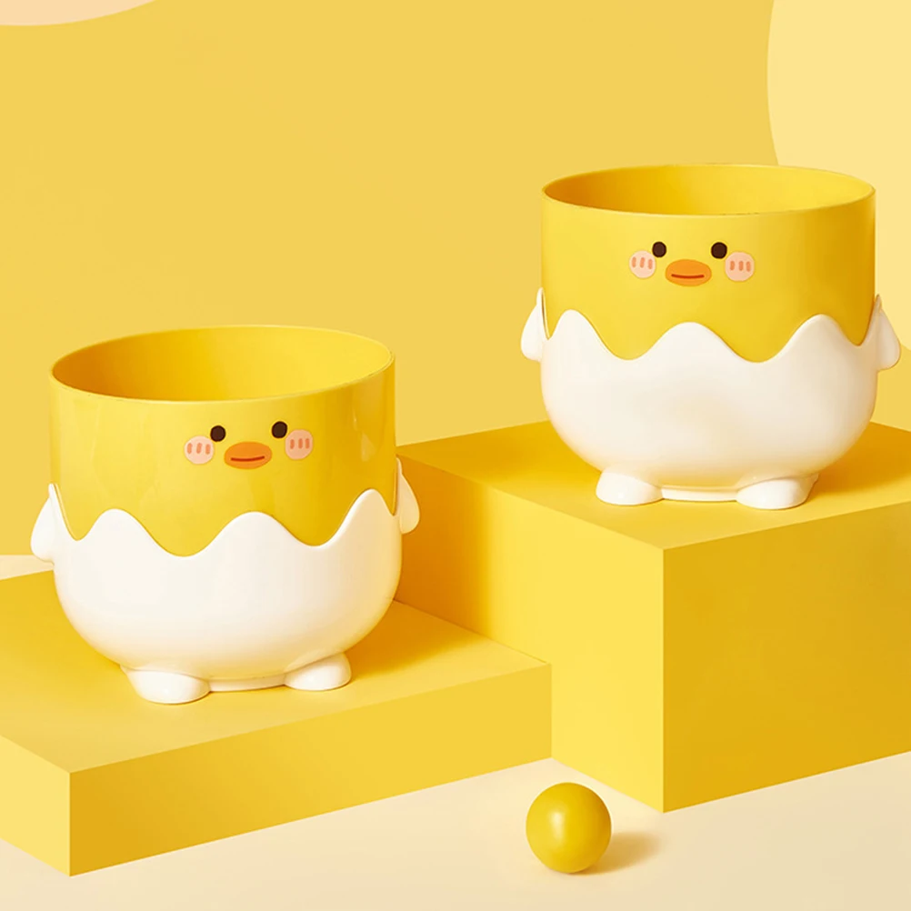 

Cute Duck Pen Holder Desk ganizer Plastic Storage Box Pencil Cup Stationery Container Office Supplies Large Capacity Pen Pencil