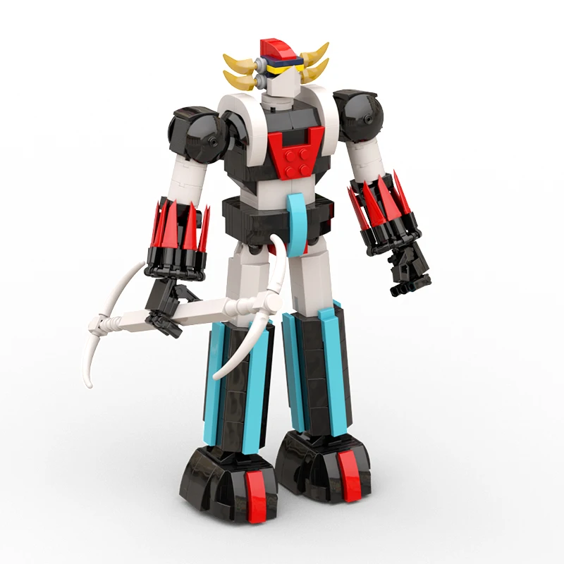 

Легендарный супер робот-грендайзер, модель MOC, строительный комплект, меха-трансформера НЛО, совместимые блоки для взрослых коллекционеров