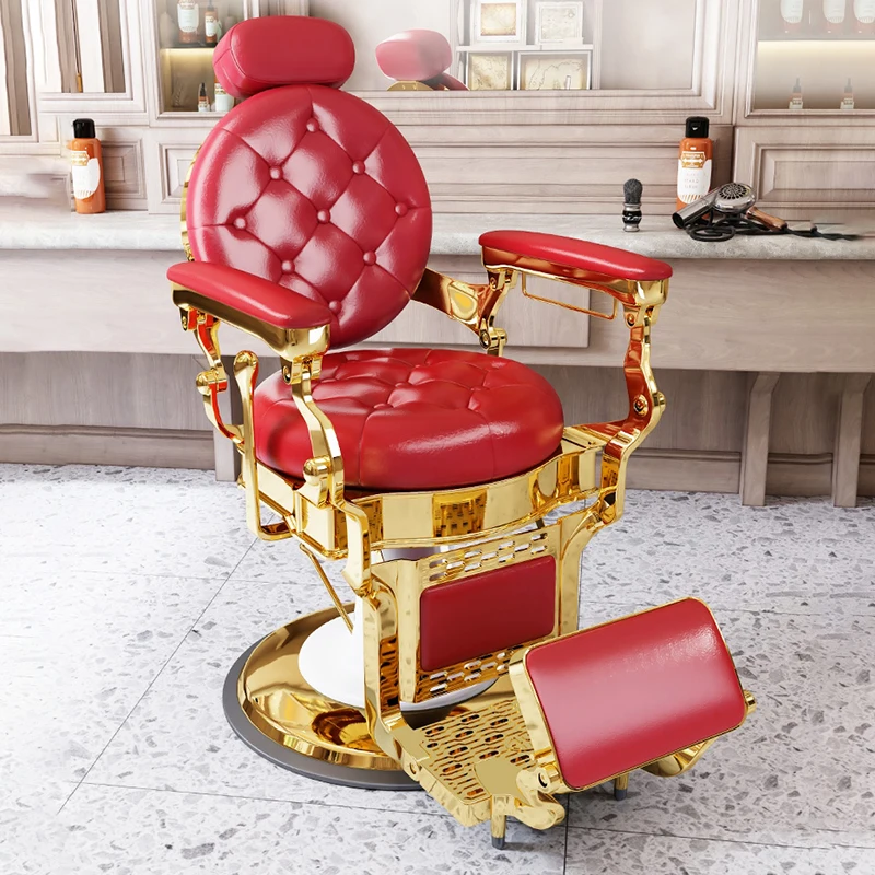 Luxury Salon Stations Hair Stylist Nail Tech Supplies Pedicure Spa Chair Saloon Manicurist High Silla Barberia Beauty Office