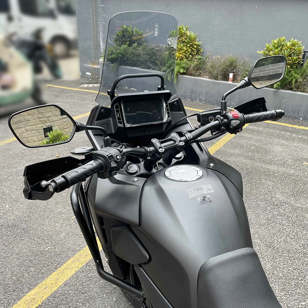 Motorradzubehör für Honda NX400 NX500 2024 2025 2026 Windschutzscheibe Windschutz Windabweiser NX 400 500 – Detail 6