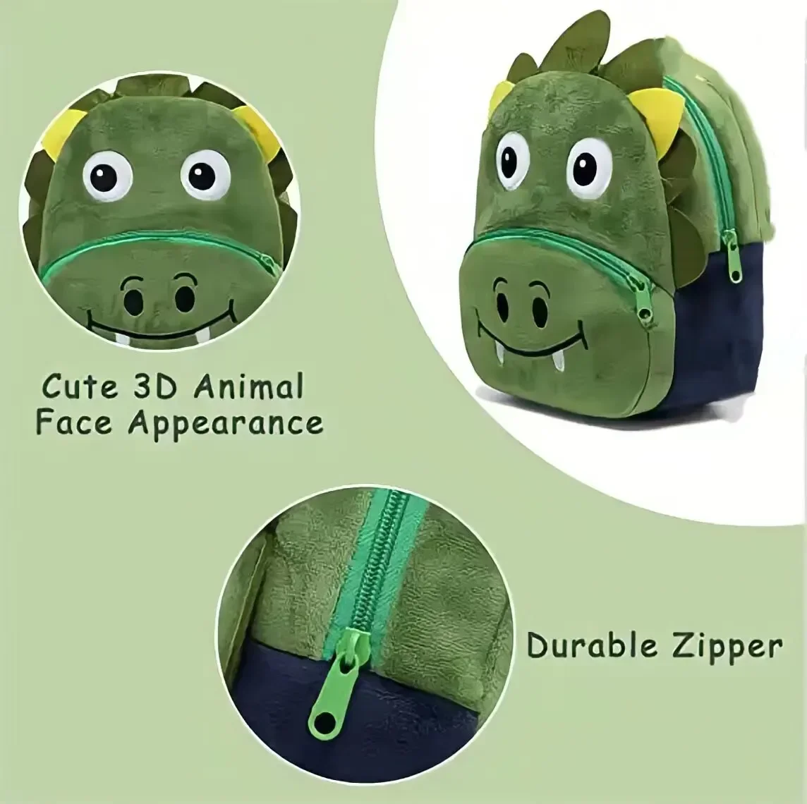 Kinder Outdoor Reise Mode Rucksack New3D Tier Plüsch Rucksack Cartoon Mode Rucksack Mädchen Rucksack Niedlich und Langlebig