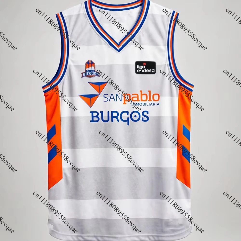 Spain 2026 New Arrivals San Pablo Burgos T-shirts Home Away Basketball Jerseys Adults KID Fan Merchandise Casual Tops Tee Gifts