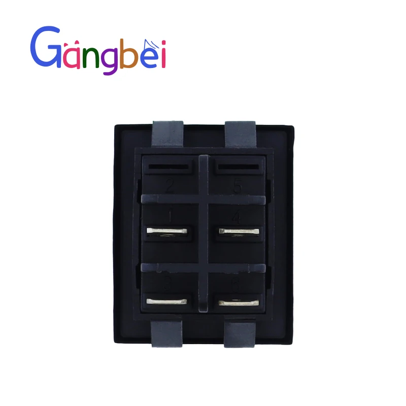 Rocker switch WF03-C1 KCD4 button start stop control button double red 1NO 1NC New type Superior quality Gangbei