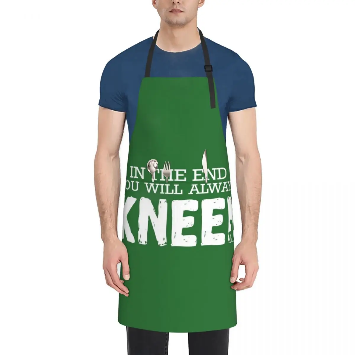 kneel Apron Chef Uniform For Men women's work Useful Things For Kitchen Apron