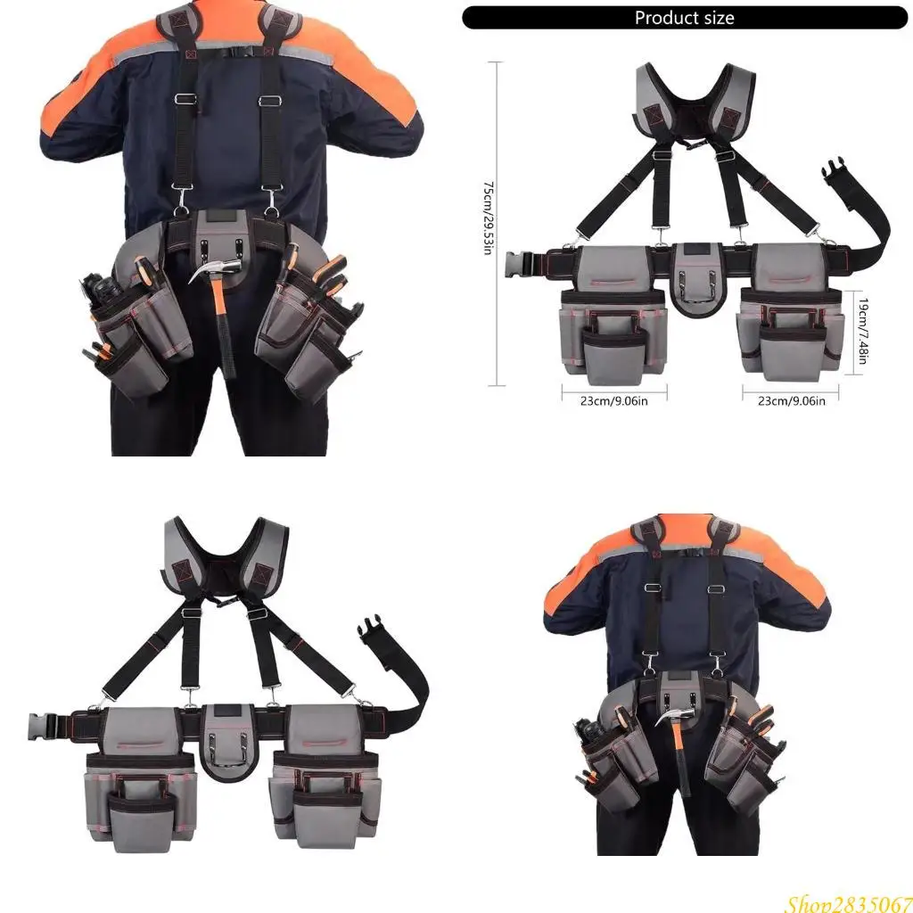 حزام أدوات كهربائي قابلة للتعديل من النجارين والبستانيين 831F