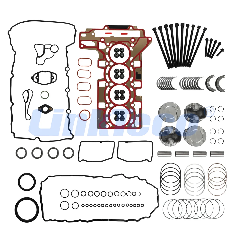 Engine Rebuild Head Gasket Set Piston Main&Conrod Bearing Fit 2.0 L N20 N26 GAS For BMW Z4 X1 X3 328i 428i 320i 228i 2.0L L4