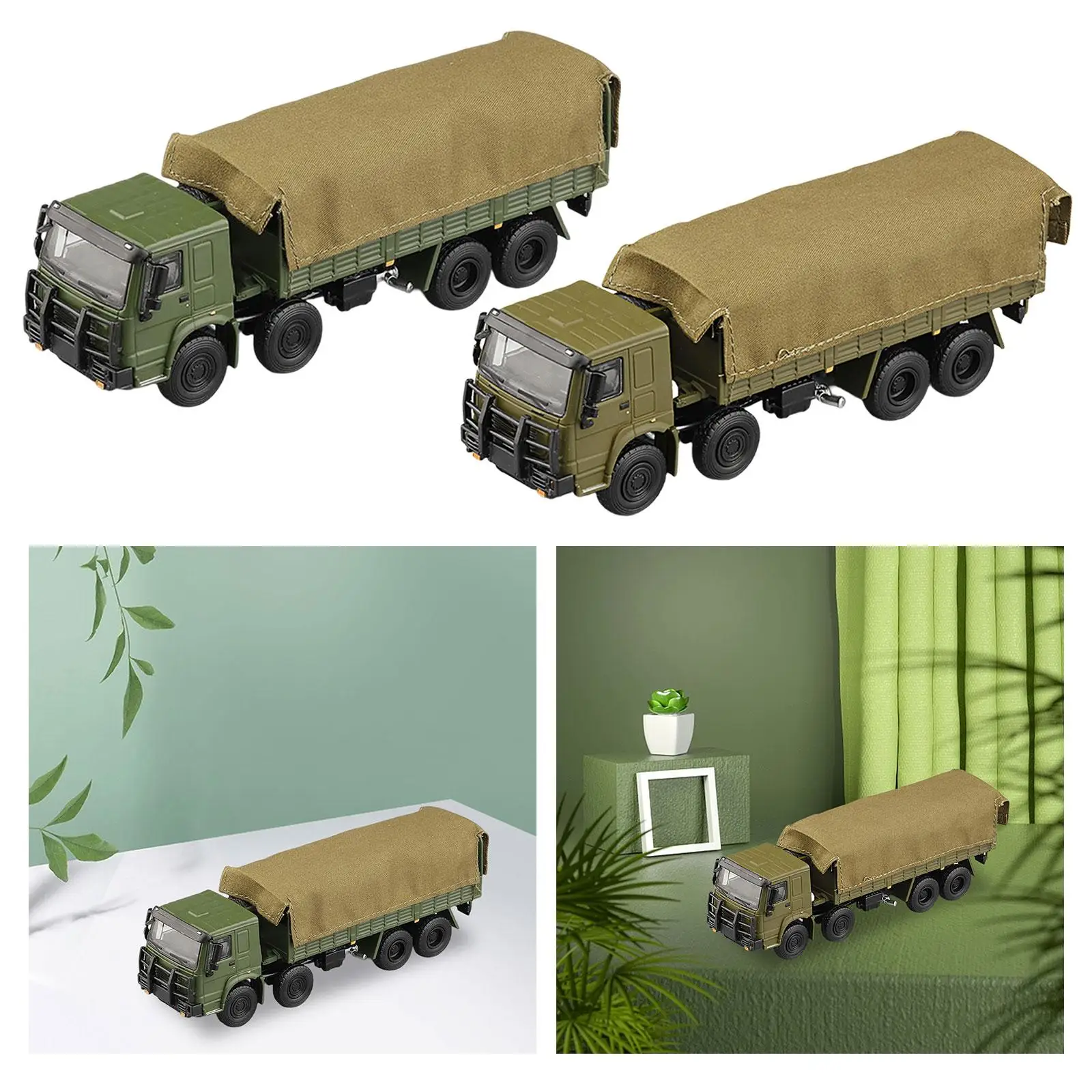 

1/64 Diecast Model Car Truck Alloy Classic Car Model for Miniature Scene