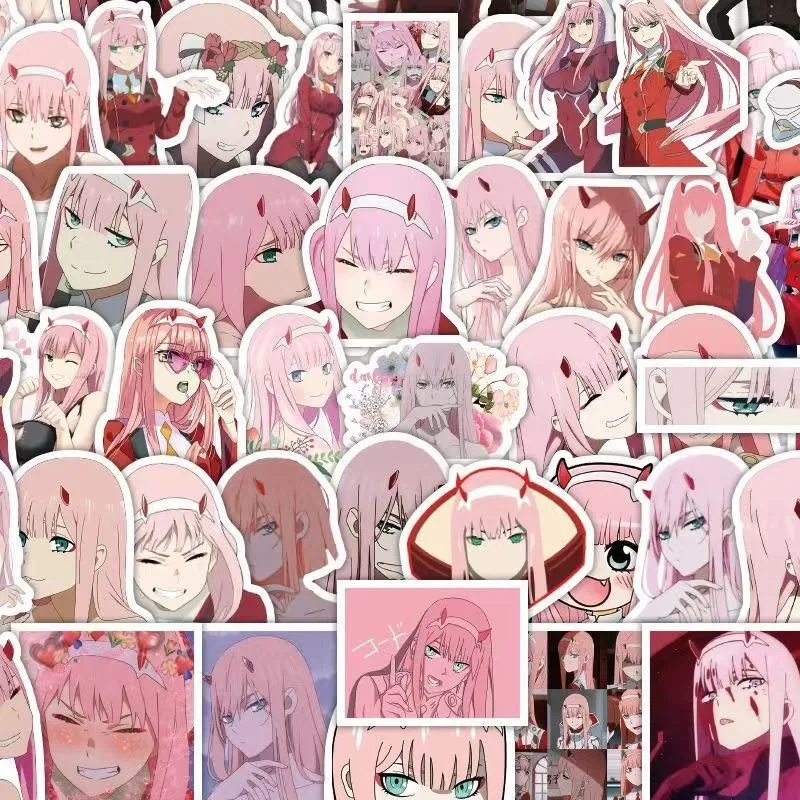 60 قطعة شخصية كرتونية FRNXX ملصق تزيين جرافيتي إبداعي #5