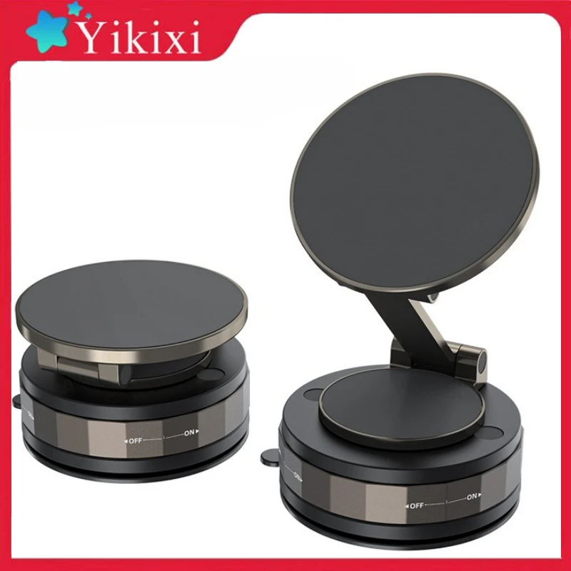 

Автомобильный держатель для мобильного телефона Magsafe с магнитной присоской, подходит для Apple Huawei 2025, новый складной многофункциональный навигационный держатель