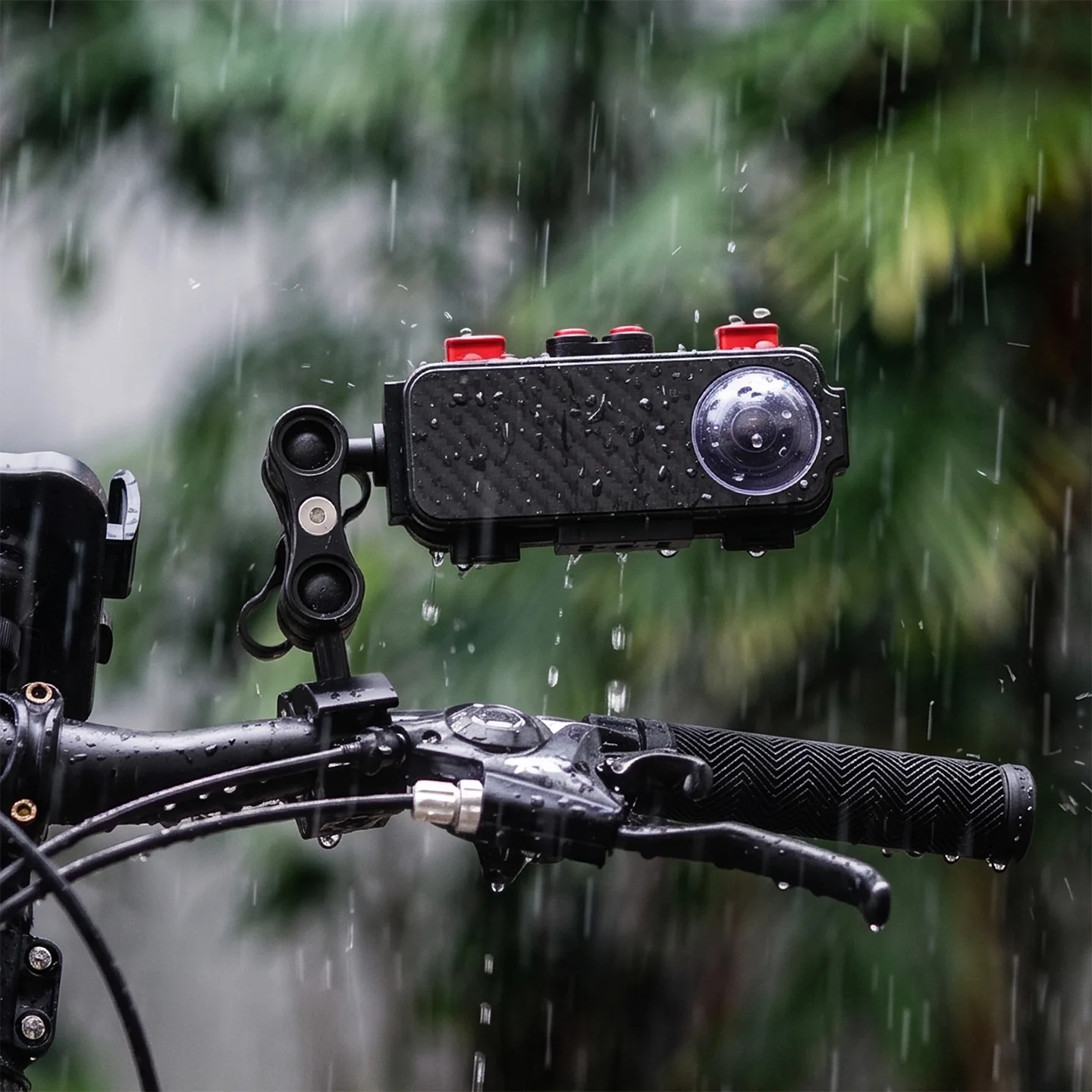 Water-resistant Aluminum Dive Case for Insta360 X5 X4 Camera EPDM Seal Anti Fog Underwater Housing Ballhead Cold Shoe Expansion