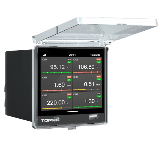 

TOPRIE TP740-A/TP740VE-A/TP740VL-A/TP740V3-A/TP740V4-A/TP740VLE-A/TP740V3E-A/TP740V4E-A Intelligent Paperless Chart Recorder