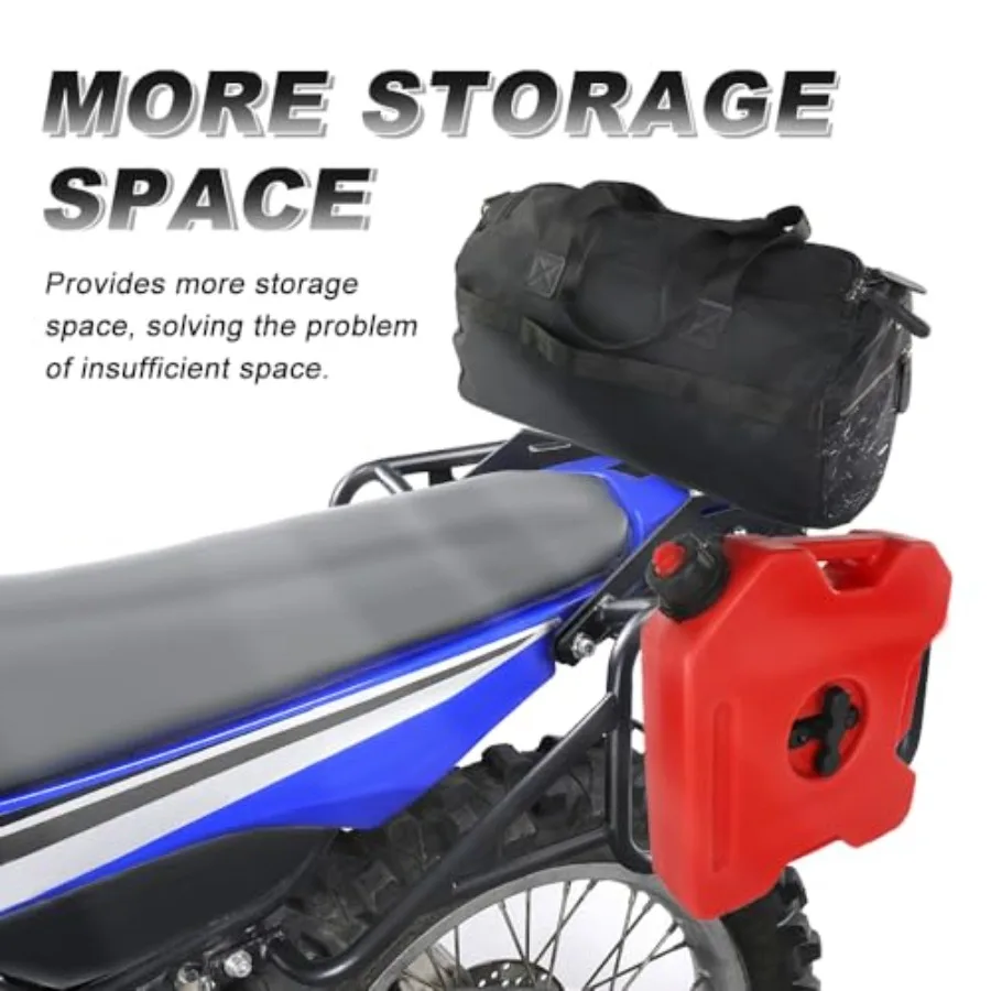 Задняя стойка для мотоцикла, боковая стойка для XT250X 20082025, грузовой багажник двойного назначения с системой крепления на корзинке для улучшенного хранения