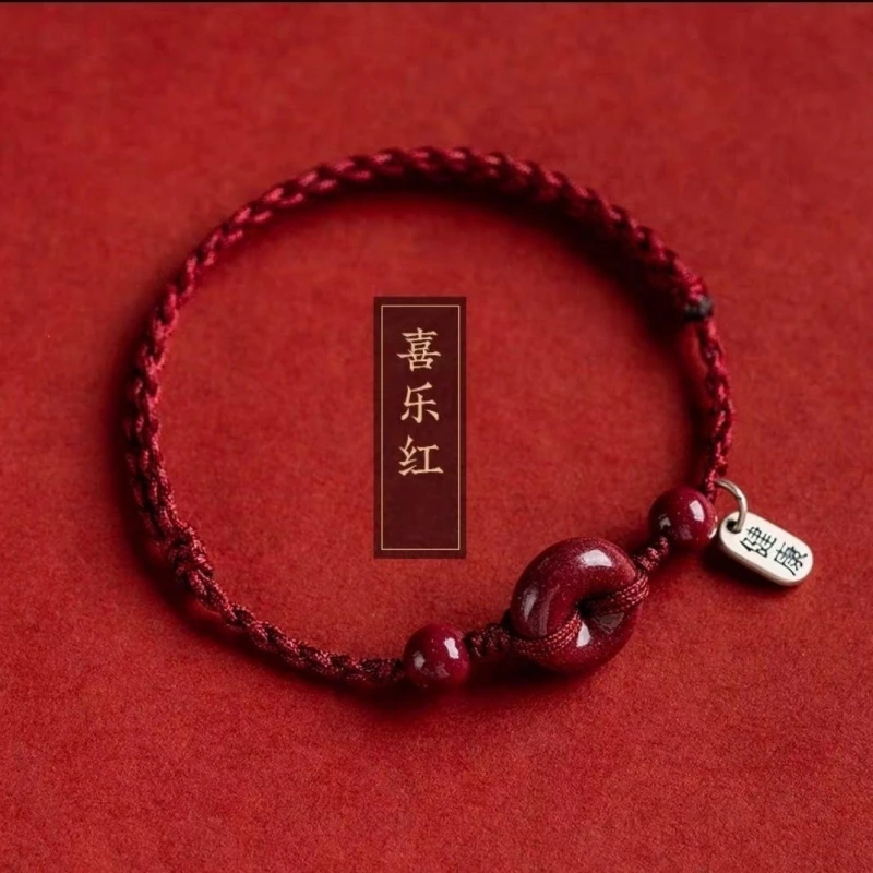 Mode Größe Einstellbar Hand Gewebt Rote Schnur Glück Armbänder Knöchel Unisex Segen Frieden Gesundheit Armreifen Schmuck Geschenk – Detail 10
