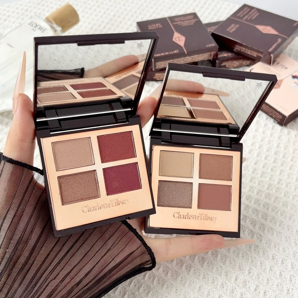 Charlotte Tilbury Luxury Eyeshadow Palette Satin-matte, Shimmer and Metallic Finishes Easy-to-use 4-shade CT Eyeshadow Palette - view 5