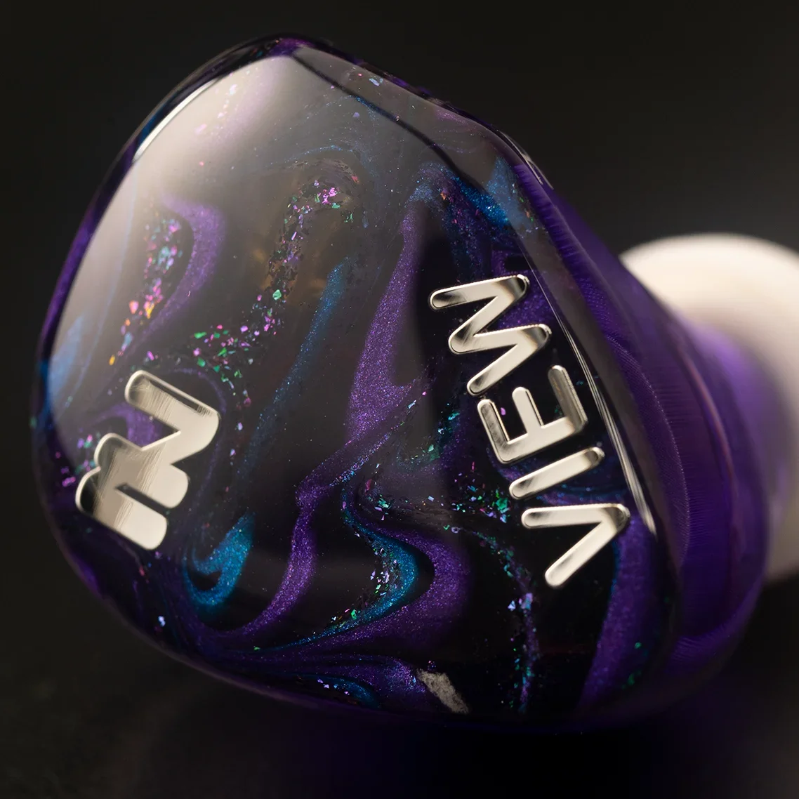 

INTUAURA Фиолетовый широкополосный динамический драйвер IEMs HiFi монитор наушники проводные наушники кабели высокого качества для аудиофилов