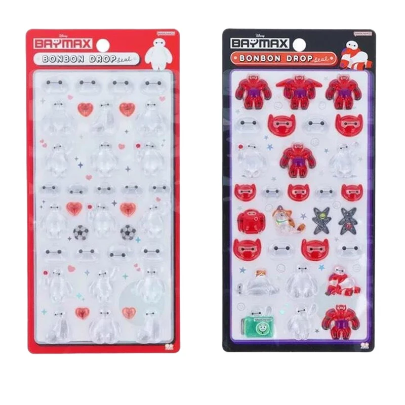 

New anime character 3D relief sticker, children's account decoration, cute crystal sticker, big white cute object sticker
