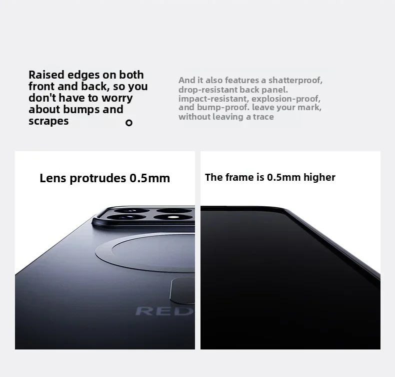 Luxuriöse Mattierte Klare Acryl-TPU-Schutzhülle für Xiaomi POCO F9 Ultra/F9 Pro mit MagSafe Magnetladefunktion und Schutzrückseite – Detail 6