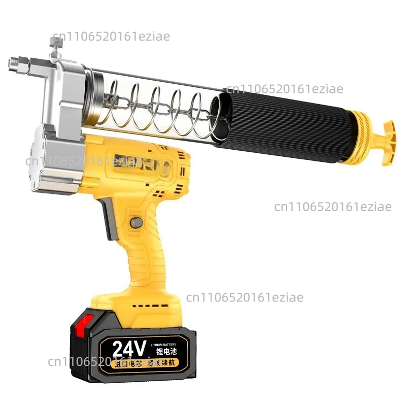 Electric butter gun 24v rechargeable lithium battery automatic high voltage portable wireless excavator