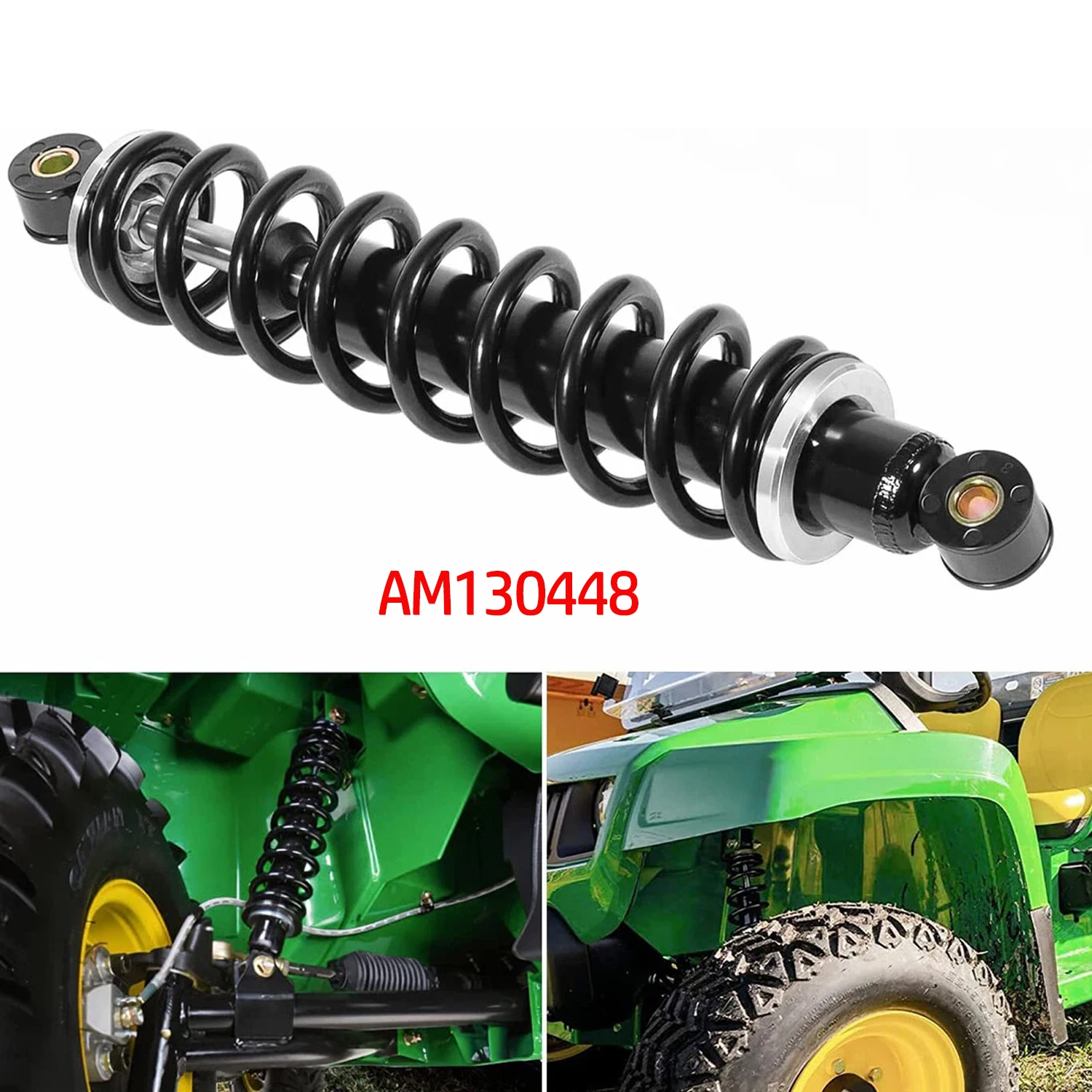 Shock Absorber Front Suspension Kit AM130448 Fit for John Deere Gator Models TX TH TS 4x2 6x4 Trail Turf Worksite Military