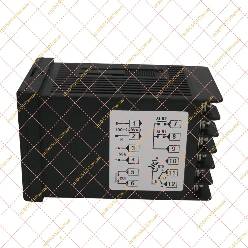 2025 Industrial Thermoregulator Temp Controller Max 1372°C Dual Display Alarm Relay Output High Precision Heating Device
