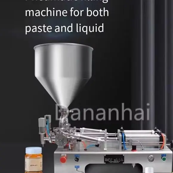

Piston Type Semi-Automatic Viscous Liquid Detergent Filling Machine for Honey Paste Filling