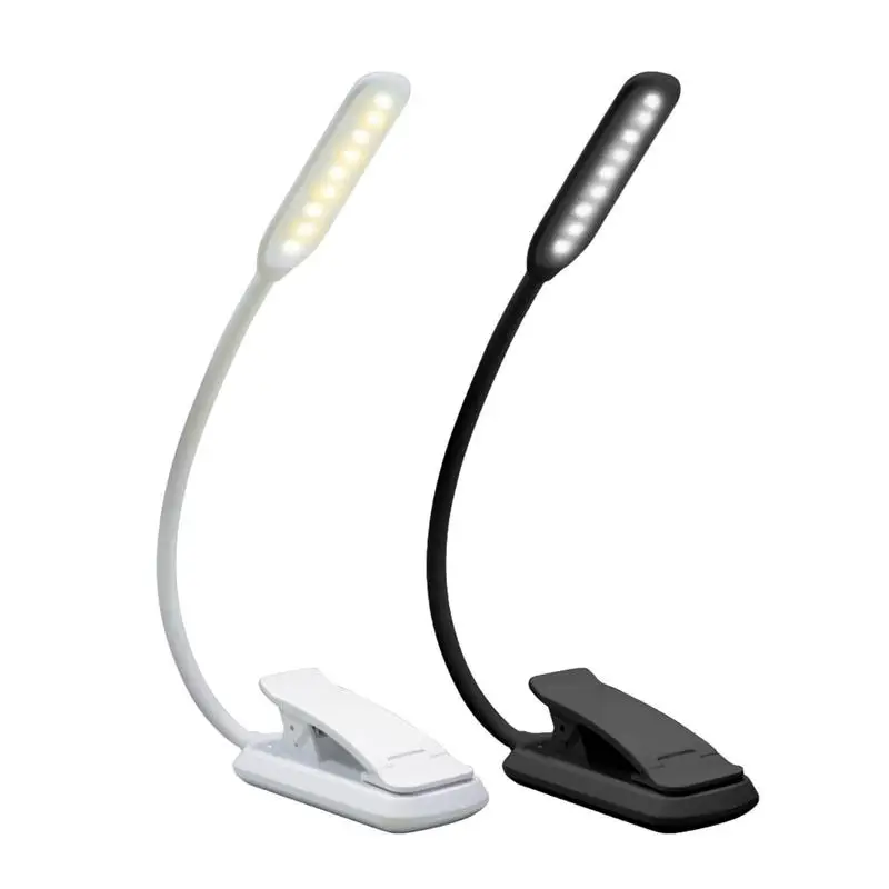 

Book Light Clip On Light Eye Protection Lightweight Light For Reading In Bed Kids Studying Bedroom Desk Headboard