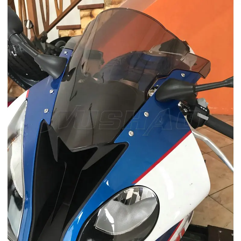 Parabrezza Per 2015 2016 2017 2018 BMW S1000RR S 1000RR Moto Parabrezza Doppia Bolla