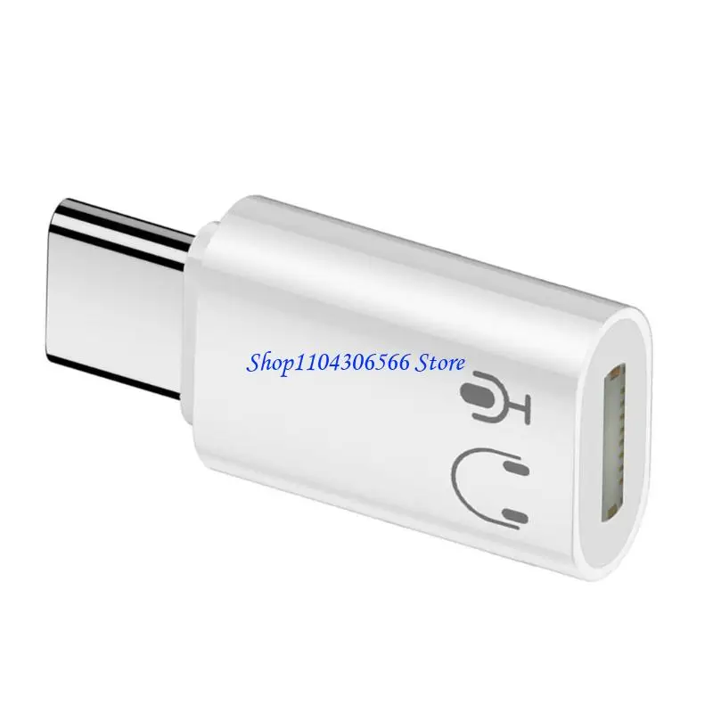 02DD Metal  USB C Adapter Compatible for Phone 15 16 Fast Data Syncing for Office High-Fidelitys Sound Quality
