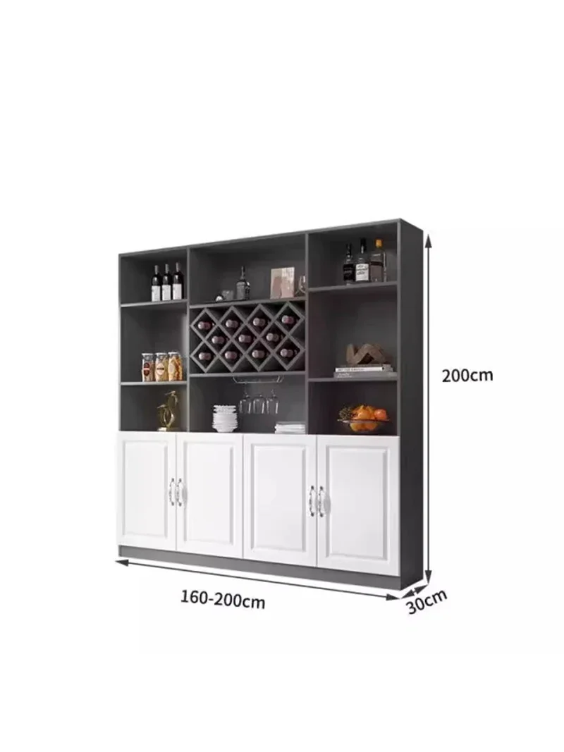 Modern Design Wine Cabinet Wood Racks Cellar Storage Nordic Restaurant Collect Wine Cabinet Storage Study Vitrinas Bar Furniture