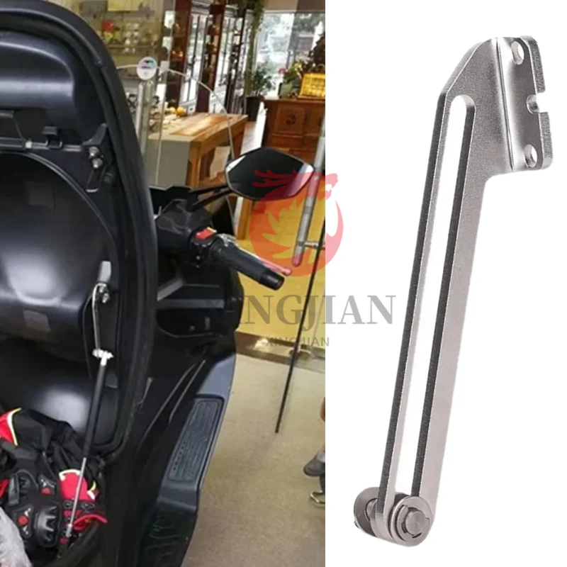 

For KYMCO ST250 ST300 ST400 XCITING CT250 CT300 X350 S350 S400 Motorcycle Seat Storage Bucket Opening Booster Bracket
