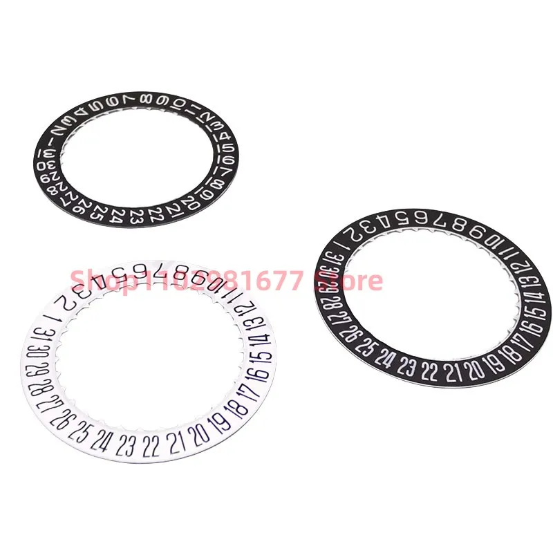 Watch Accessories New Original MIYOTA 9015 Movement White Black Calendar Disc 6 O'clock 3 O'clock