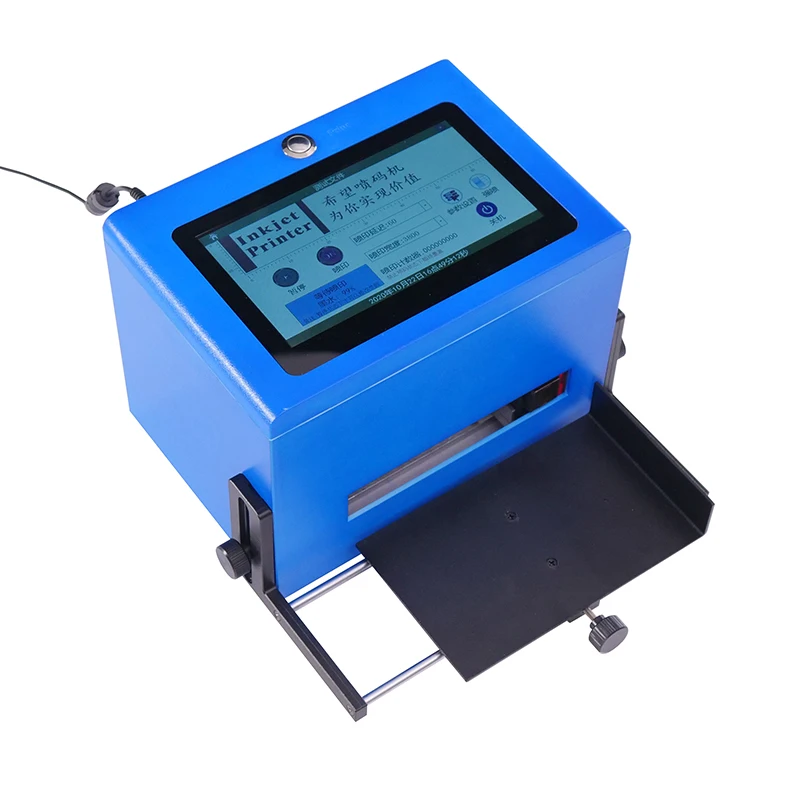 High definition intelligent inkjet printer for plastic bag carton paper bottle date code printing