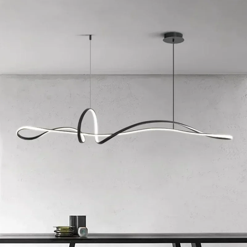 Moderne Minimalistische Led Hanglampen Ontwerper Voor Woonkamer Eetkamer Tafel Bar Plafond Kroonluchters Lampen Binnenverlichting Armatuur