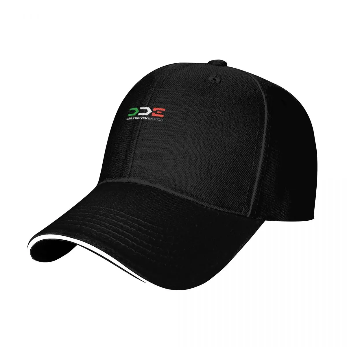 DDE Daily Driven Exotics Baseball Cap Moisture Wicking Quick Dry Curved Brim Classic Fit Low Profile Unstructured