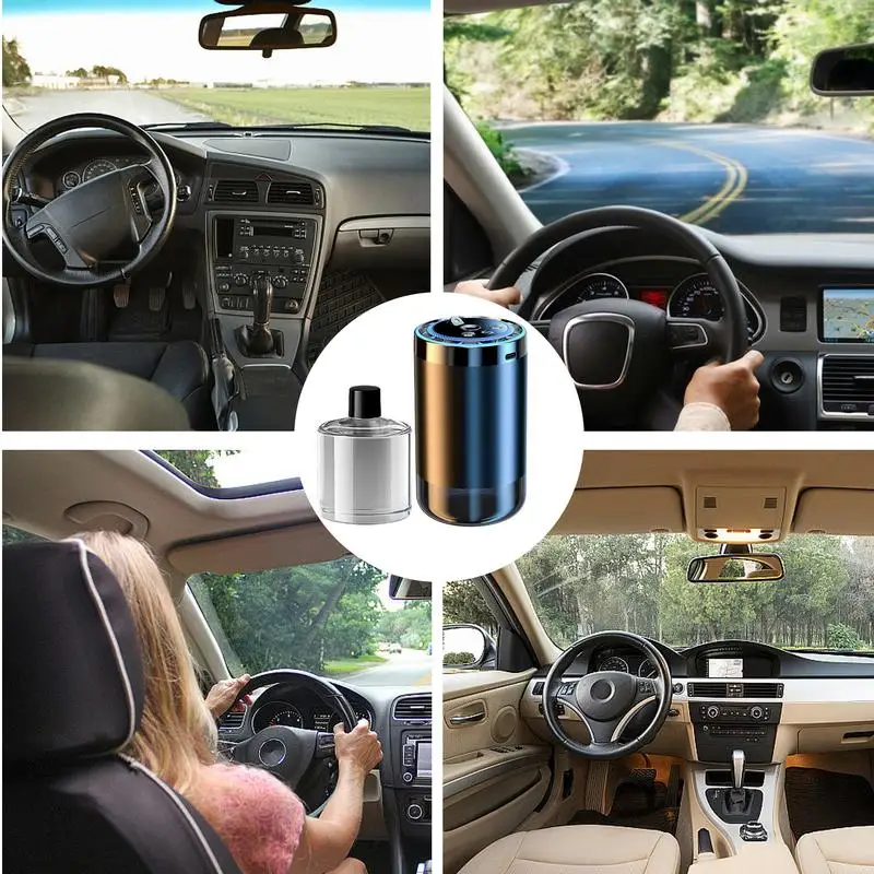 Car Air Fresheners Auto Sensor Romantic Air Freshener With Starry Sky Projector Nano Portable Car Interior Decor Dashboard image 5
