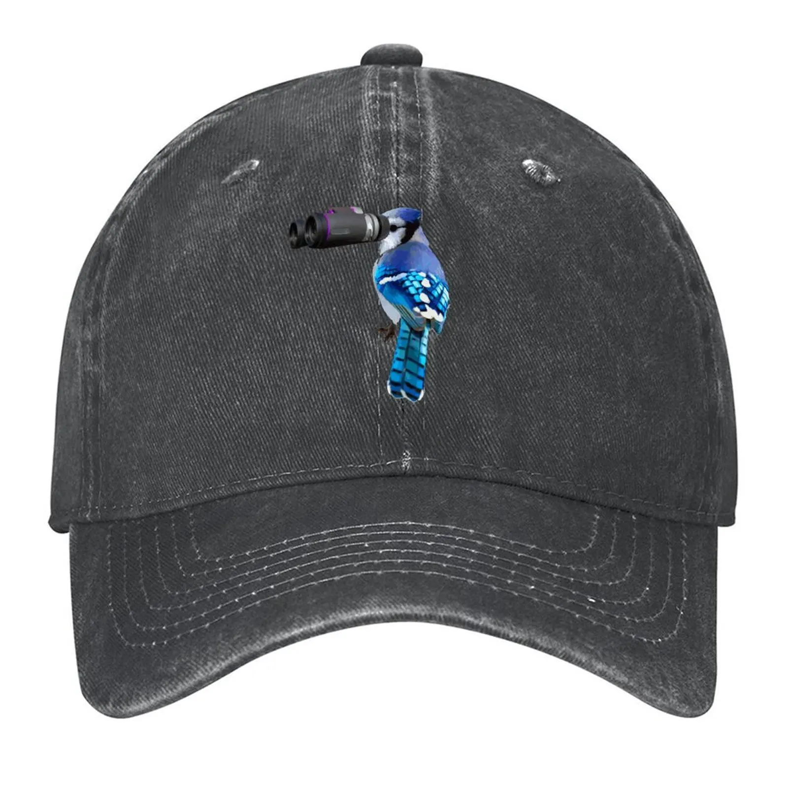 

Blue Jay Bird Watching Baseball Cap Visor Wild Ball Hat sailor cap for men party Hat Women's Hats Men's
