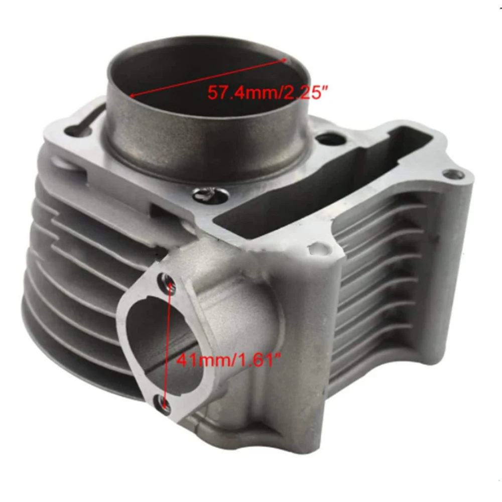 

New Durable For Italika Ds150 Ws150 Gs150 Cylinder Piston Gaskets Kit 57.4MM Bore