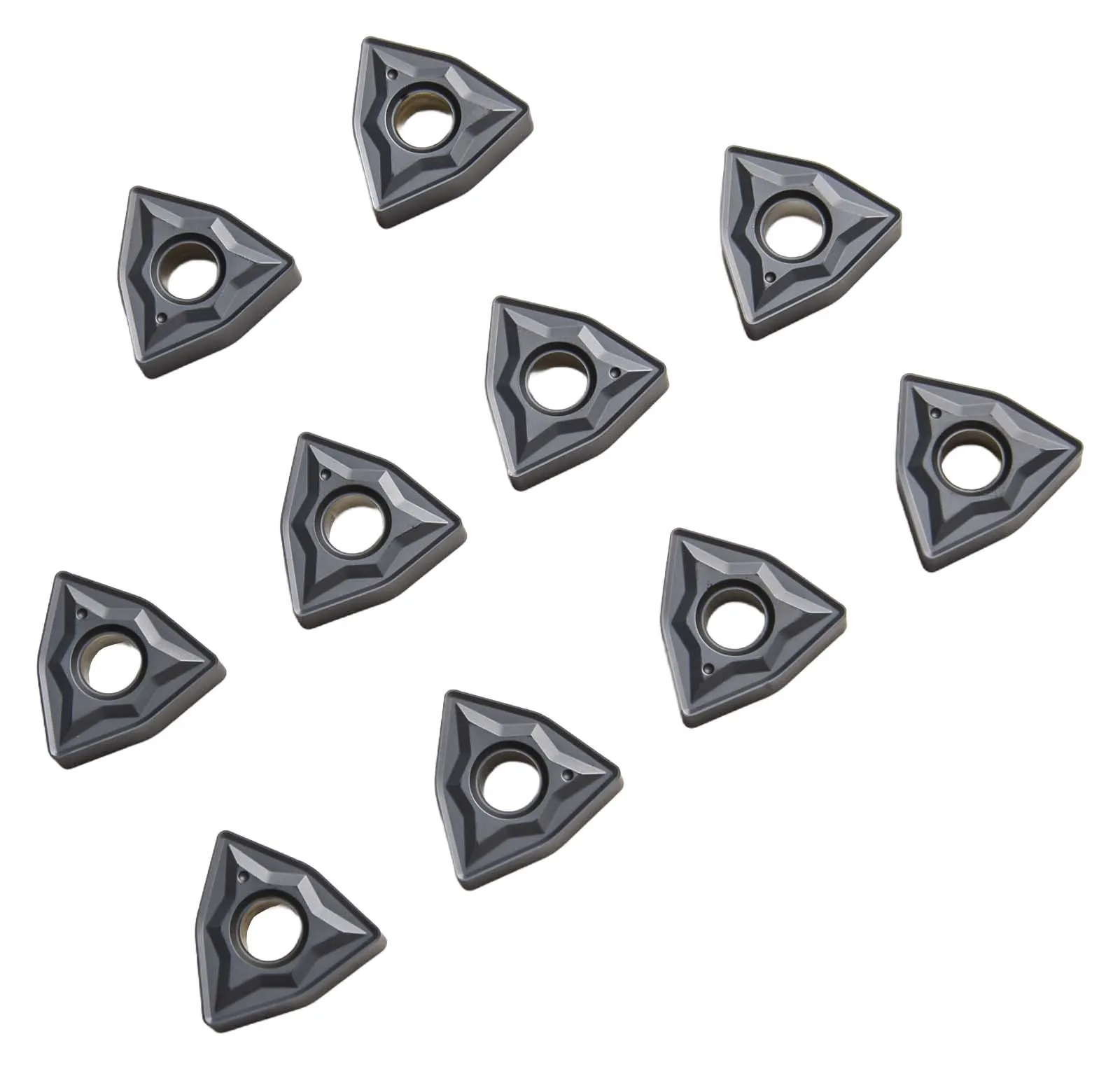 إدراجات عالية الأداء إدراجات كربيد لتطبيقات المخرطة كما هو موضح في الصورة شفرات قاطعة المطحنة عالية الأداء