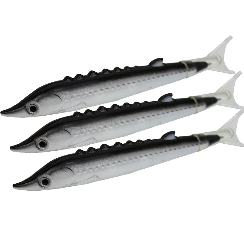 Random Style 4/ 8pcs Novelty Fish Shape Ballpoint Pens, Ocean Theme Unique Fish Design Writing Tools, 0.5Mm Black Refills