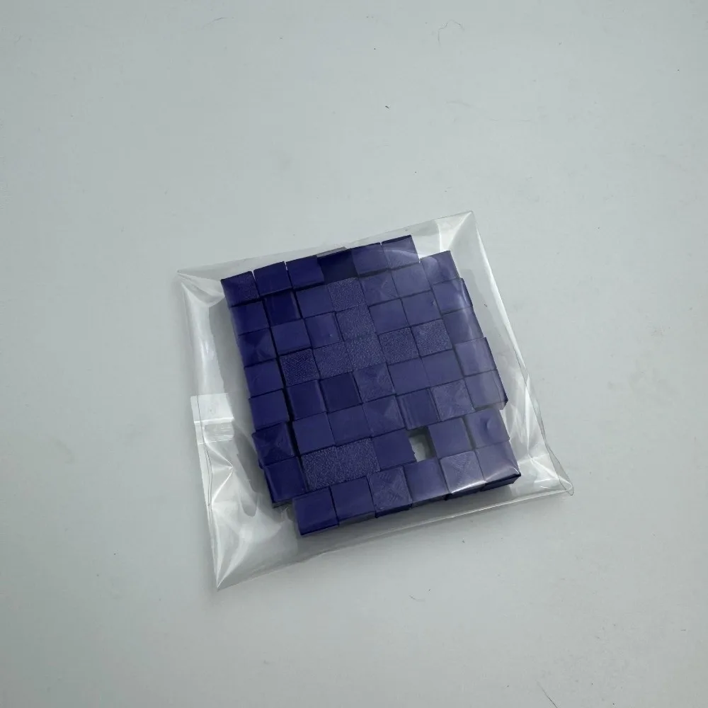 PLA Material PLA Knock Bean 3D Printing Blocks Building Blocks Set DIY Craft Kits Tapping Bean 100PCS Handmade Material Package