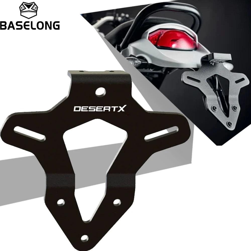 

Motorcycle Rear License Plate Holder Tail Light Bracket Fender Kits For Ducati DESERT X RALLY DesertX 2022-2023-2024-2025-2026