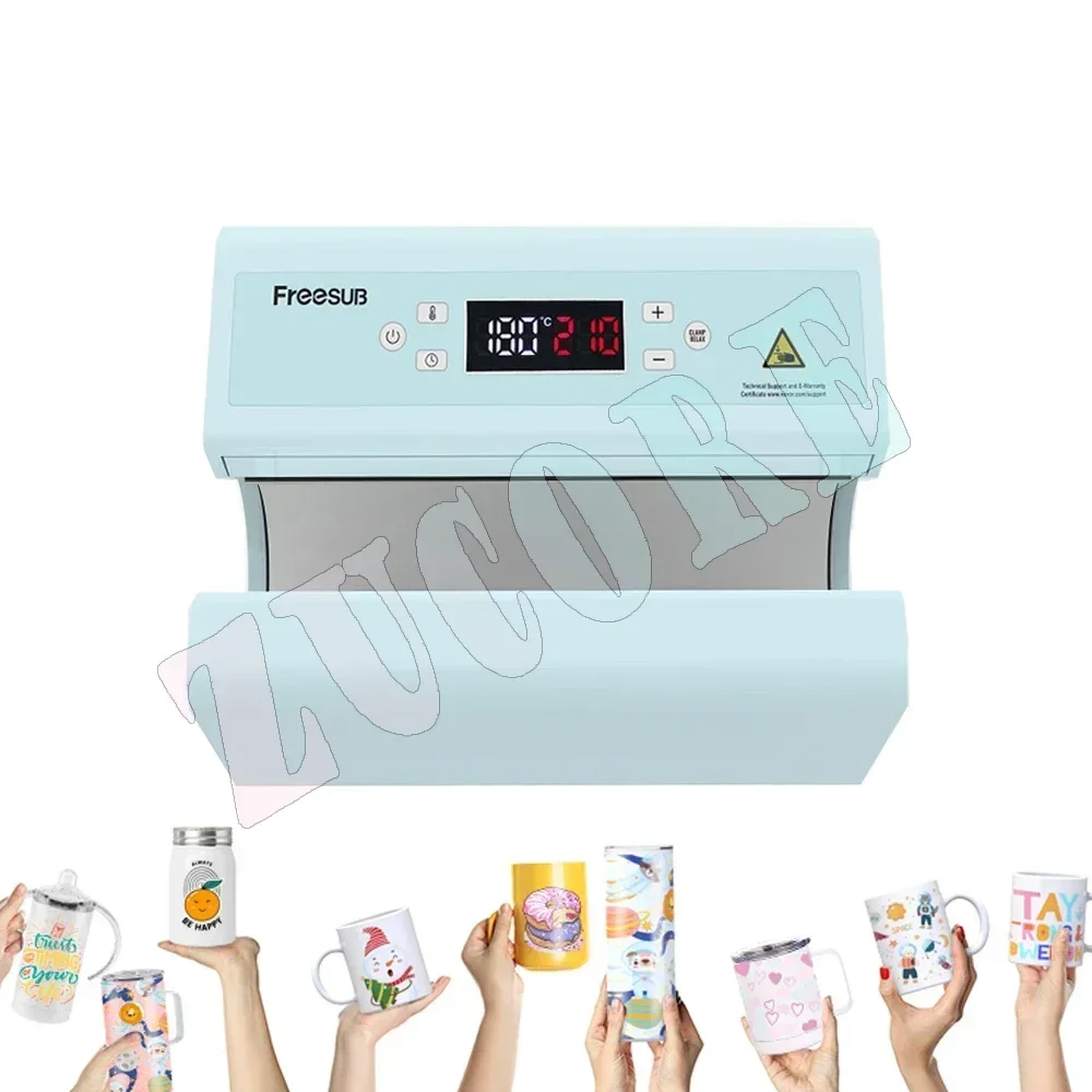 Freesub pneumático 20oz 30oz copo garrafa máquina de impressão caneca máquinas de imprensa térmica F300S