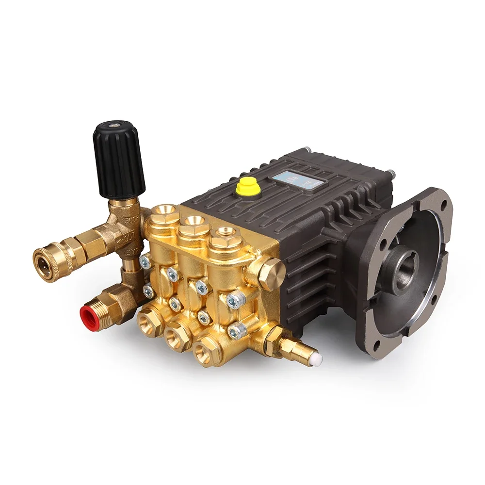 New 2900psi 200bar 5.3gpm 7.5kw high pressure washer pump electric car washer triplex plunger pump