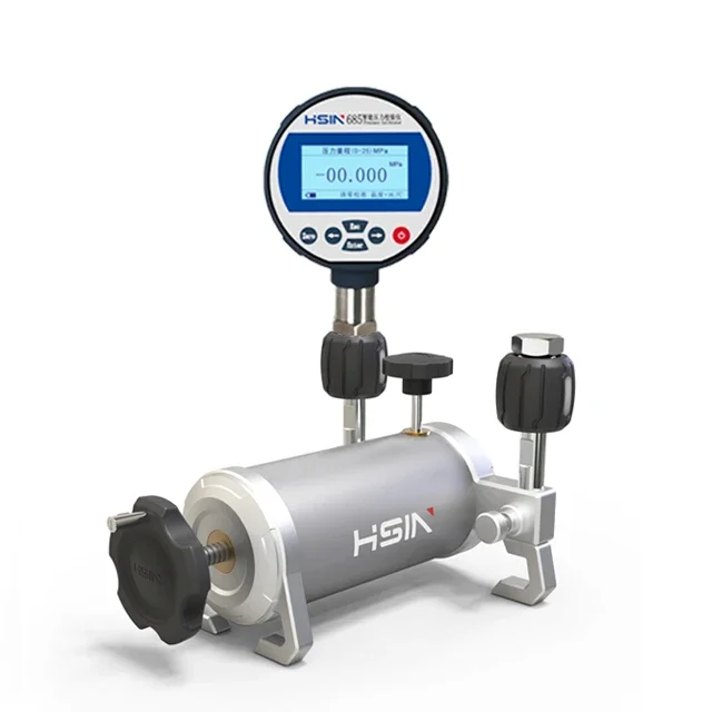 

Potable Manual air Pressure Generator range up to 58psi Handheld miniature pressure comparator pneumatic pressure test pump