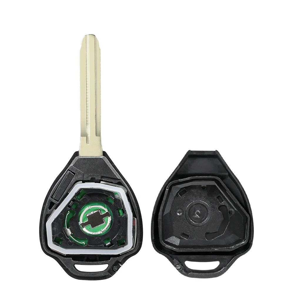 KEYYOU Met Snijden Service Afstandsbediening Sleutelhanger 4 Knop 314.3 MHz Met 4D67 Chip voor Toyota Noah Voxy Estima Alphard 2001 - 2004