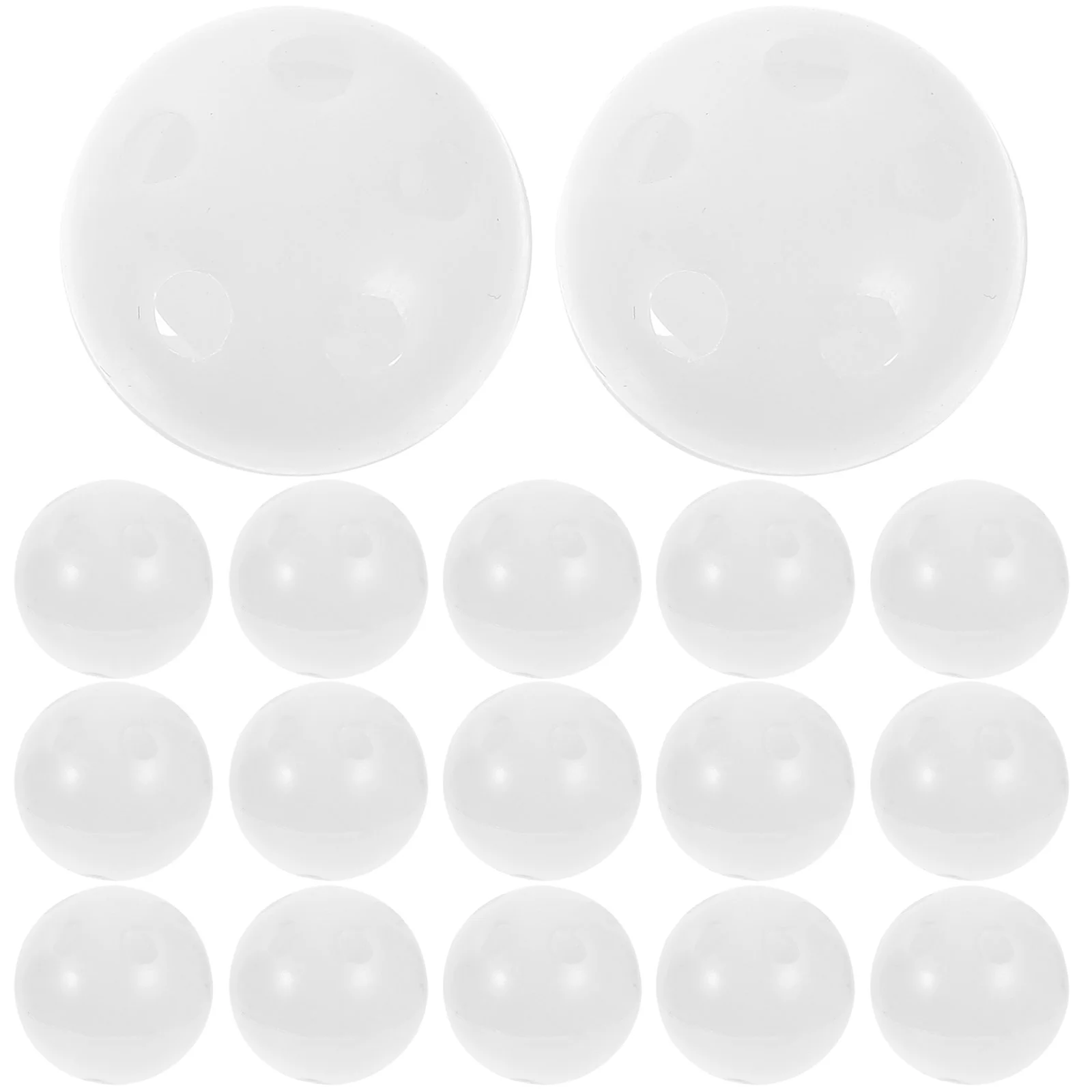 

50 PCS Accessories Child Noisemakers Balls Inserts Plastic Squeakers Repair Replacement