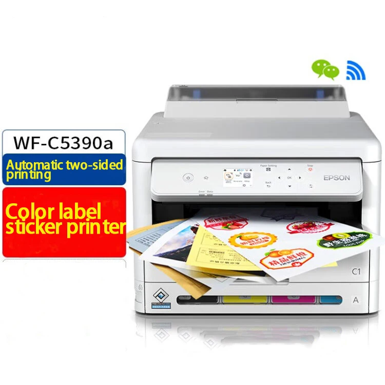 

Цветной струйный принтер Epson WorkForce Pro WF-C5390 A4, 25 ppm, WF-C5390a, цветной принтер для этикеток