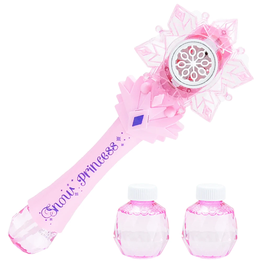 1 Set Cartoon Bubble Blower Bubble Maker Electric Outdoor Automatic Bubbles Machine Reusable Lovely Plaything Adorable Cute Fun