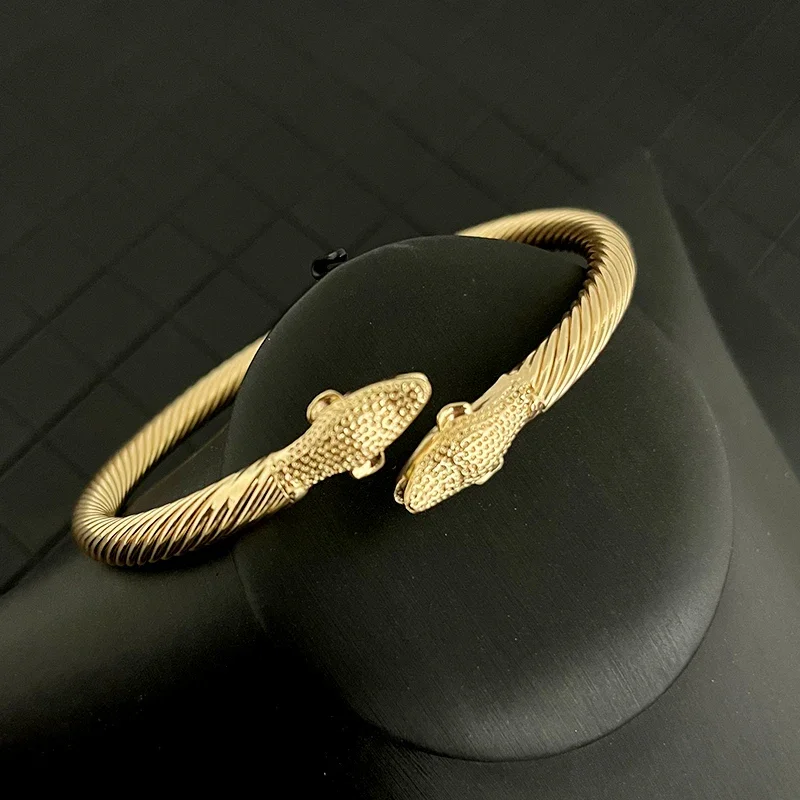 Joyería de pie de boda argelina para mujer, tobilleras con diseño de serpiente, pulsera de pie abierto chapada en oro, regalos nupciales árabes, joyería