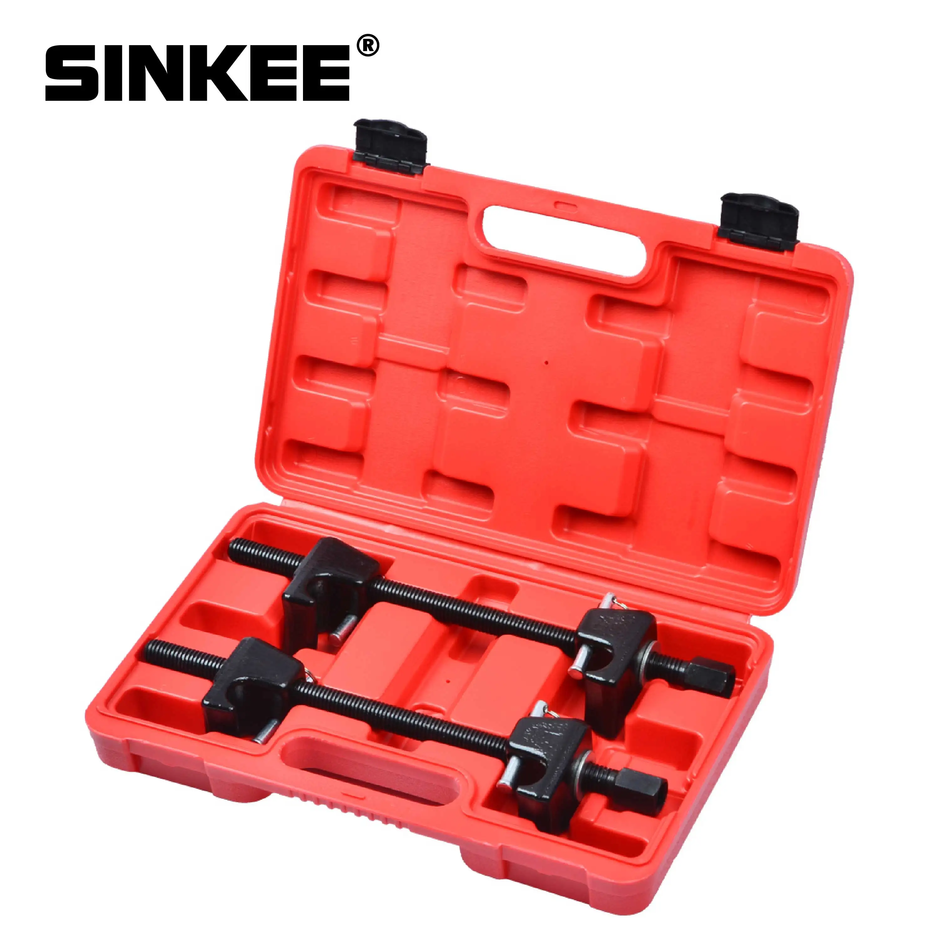 2pc Heavy Duty Strut Coil Spring Compressor Clamp Set Spring Tool Car Repair Tool